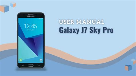 galaxy j7 sky pro manual.